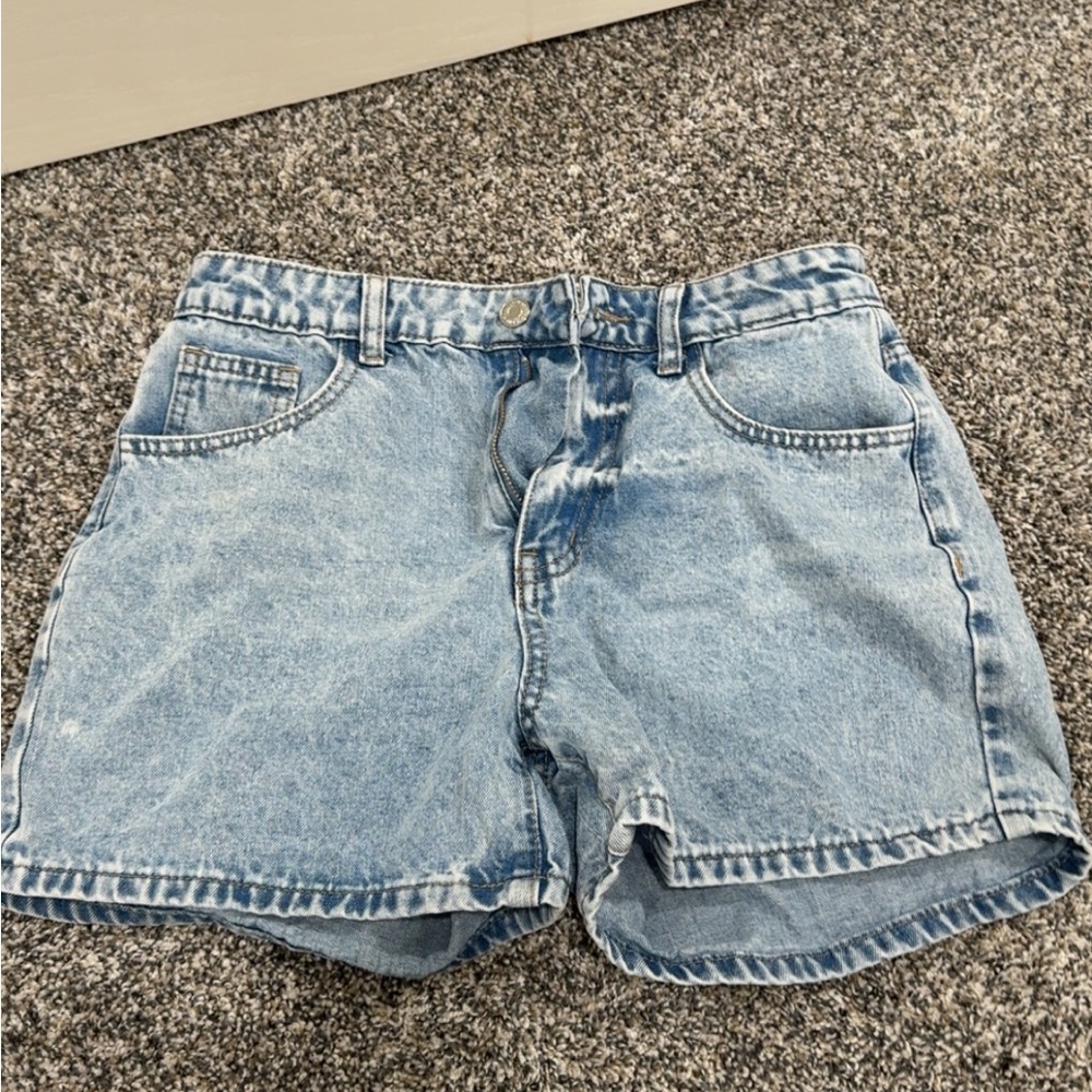 Classic Blue Denim Women's Shorts